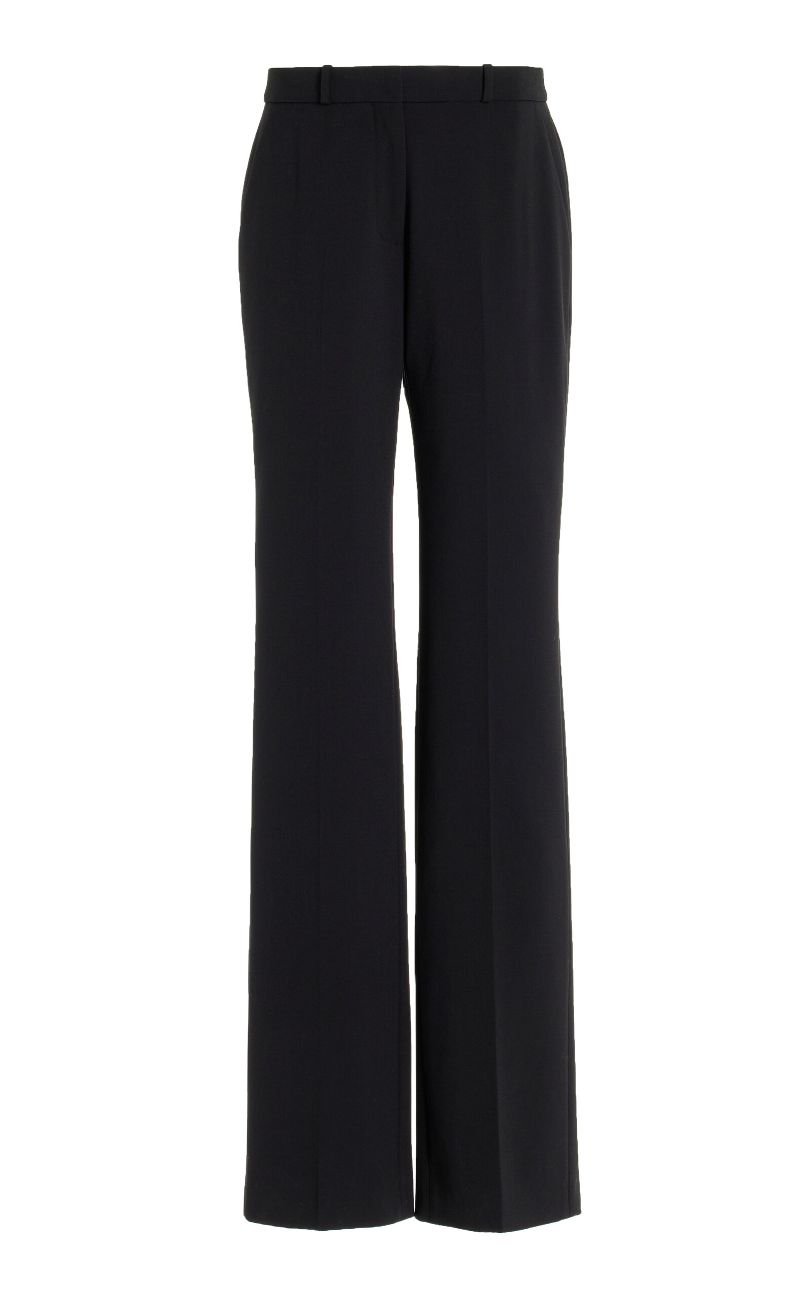 Del Core Slim Straight-leg Cigarette Pants In Black