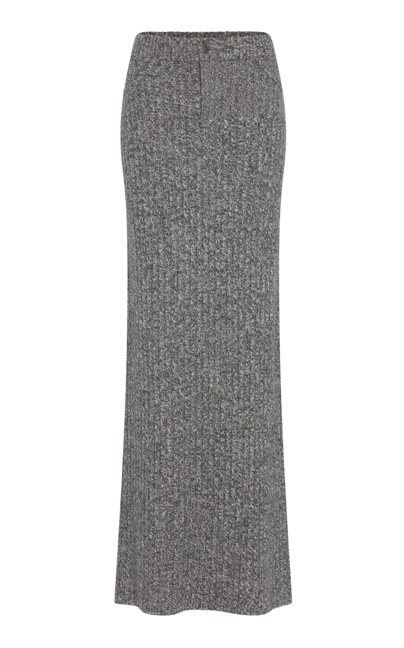 Cari Ribbed Cashmere Maxi Skirt