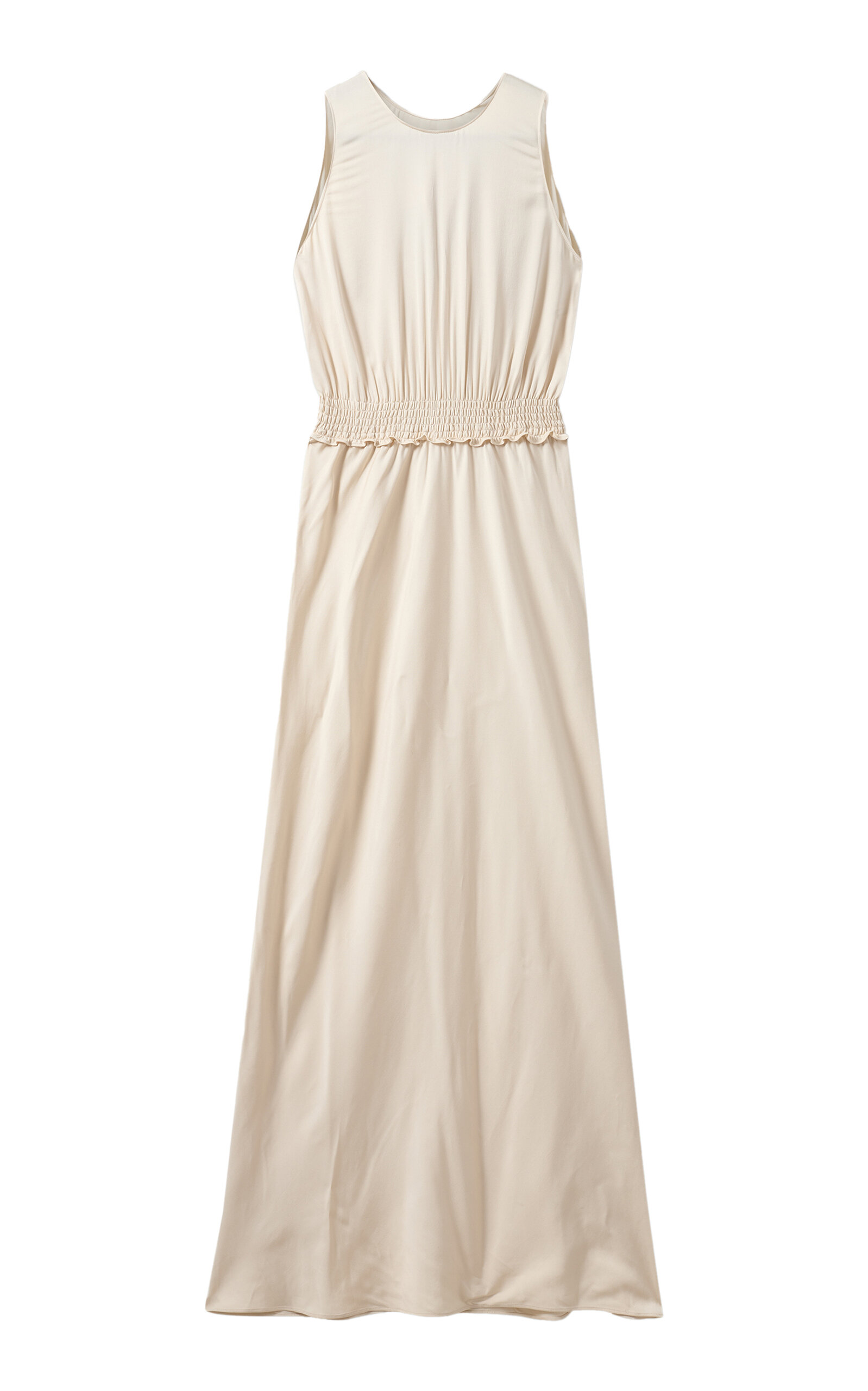 Shop The Garment Lauren Crepe Maxi Dress In Ivory