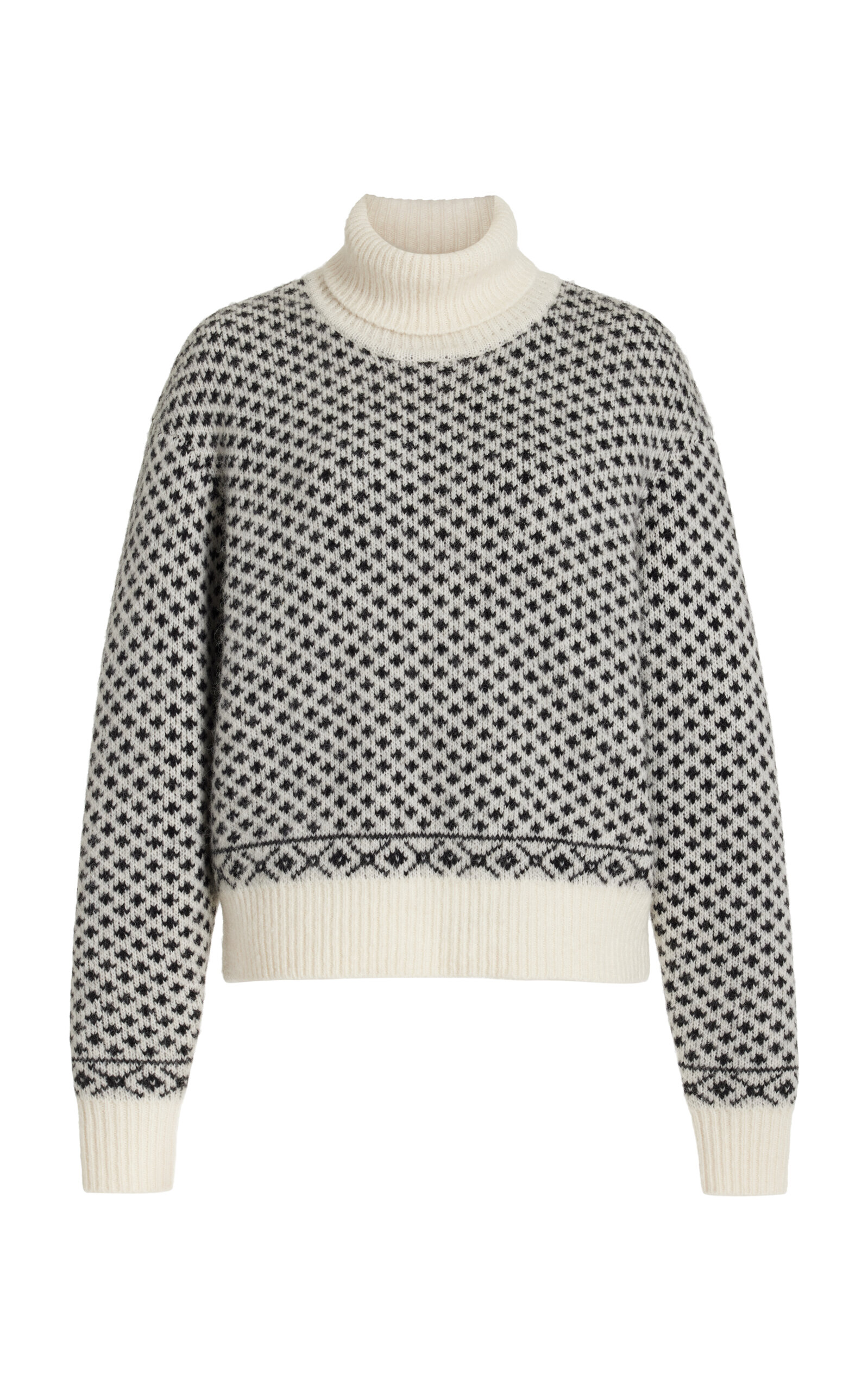 Shop The Garment Verbier Knit Wool-blend Sweater In Green